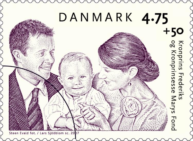 Prins Christian er snart at finde på danske frimærker. 