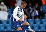 Niki Zimling i aktion for Esbjerg. 