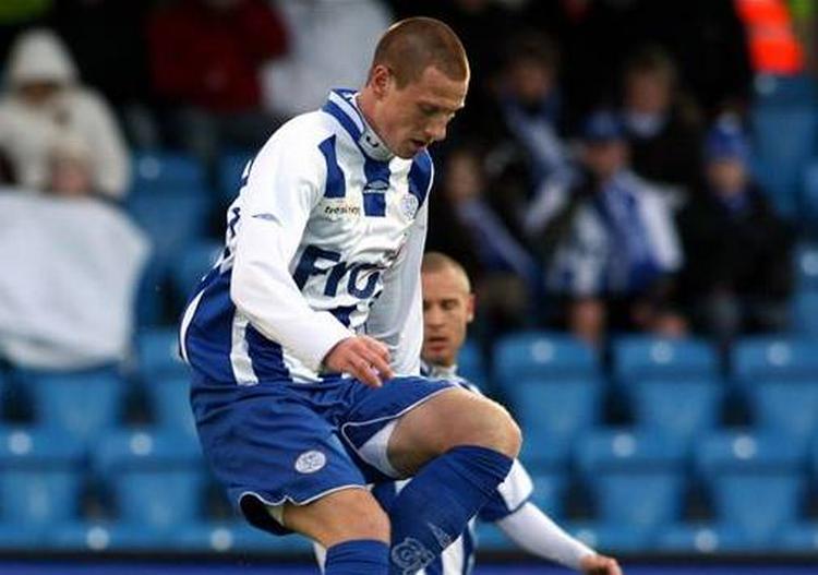 Niki Zimling i aktion for Esbjerg. 