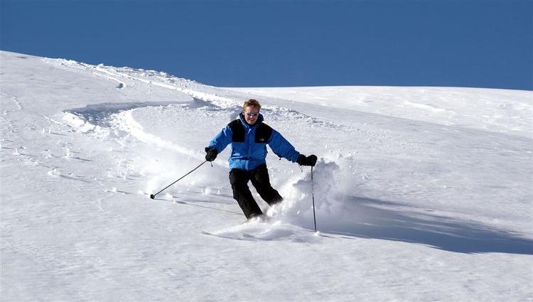 Skipiste ved Val d'Isere. 