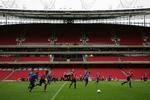 BRITAIN SOCCER  EMIRATES STADIUM ROYAL OPENING