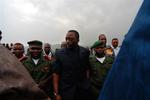 Joseph Kabila på besøg i den konfliktramte østlige del af Congo 1. december. 