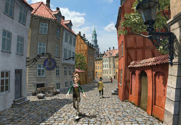 1800-tallets København og H.C. Andersen er stilsikkert gengivet i en skæv og uhøjtidelig tegneserietone, men animationerne har det med at hakke i det, særligt når figurerne taler. 