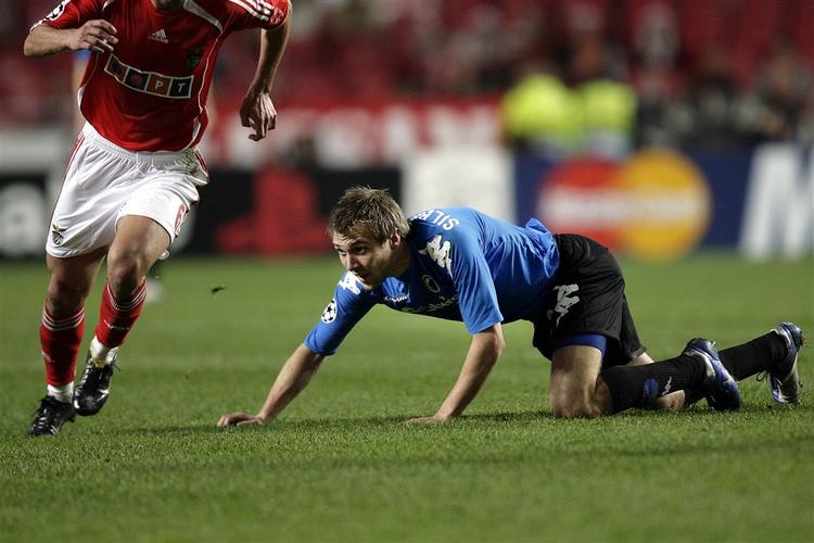 FCK havde ikke meget at sige på banen i Lissabon mod Benfica. 