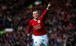 Wayne Rooney scorede det første mål efter fem minutter, da United slog City i det klassiske Manchester-opgør. 