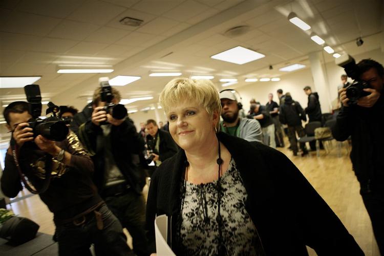 Lederen af Faderhuset, Ruth Evensen, vil ikke sælge Ungdomshuset. 