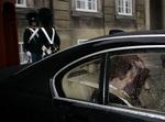 Lars Barfoed efter at have været hos dronning Margrethe med sin afsked. 