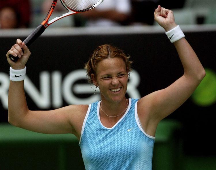 Lindsay Davenport er gravid og skal føde til næste år. 