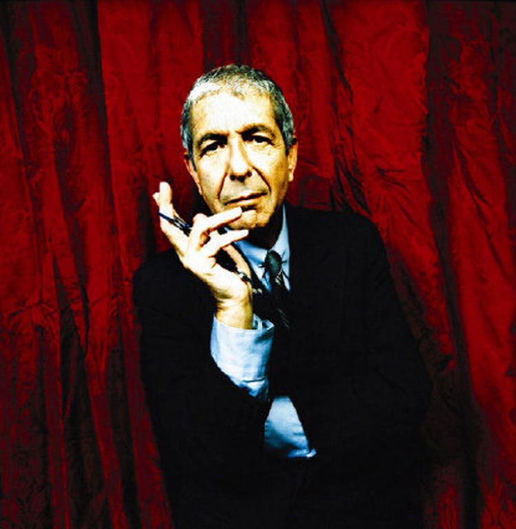 Leonard Cohen. En stor digter, når musikken spiller. En noget mindre, når den er tavs.Foto: Tom Sheehan 