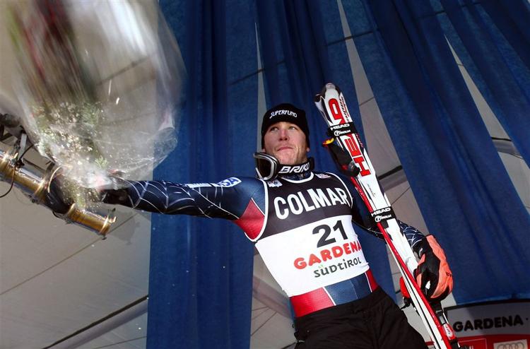 Bode Miller blev sæsonens første mandlige alpine skiløber med to sejre. 