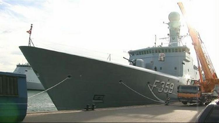 'Vædderen' sejler fra havn som planlagt. - Foto: STV 