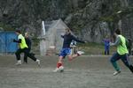 Sisimiut (med overtrækstrøjer) løb Vædderen over ende. - Foto: Bo løkkegaard/STV 