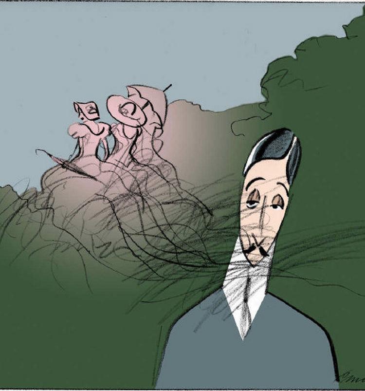 Tegning: Per Marquard Otzen.