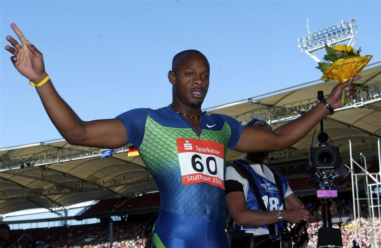 Verdens hurtigste mand - Asafa Powell fra Jamaica - er et godt bud på en VM-guldvinder ved VM i atletik i japanske Osaka. 