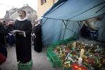 Præsten Lene Matthies ses her under en mindehøjtidelighed efter et skuddrab på Christiania sidste år. 