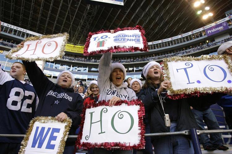 Dallas Cowboys-fans håbede på at få en festlig 25. december. De blev slemt skuffede. 