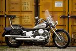 Custombygget motorcykel