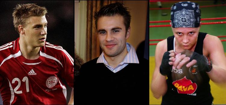 Nicklas Bendter og Joachim Persson er i top 10. Bokseren Vinni Skovgaard var blandt de 22 nominerede, men kom ikke i top 10. 