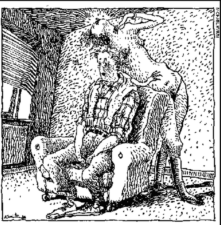 Illustration fra bogen. 
