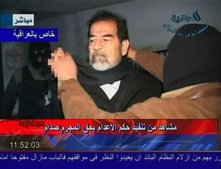 Saddam Hussein blev henrettet lørdag nat klokken fire (dansk tid). 