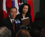 FN's nytiltrådte generalsekretær Ban Ki-Moon gjorde sig uheldigt bemærket, da han på sin første arbejdsdag, sagde, at hver enkelt nation må afgøre, om man vil gøre brug af dødsstraf. 
