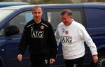 Henrik Larsson er i Manchester United til og med 11. marts. 