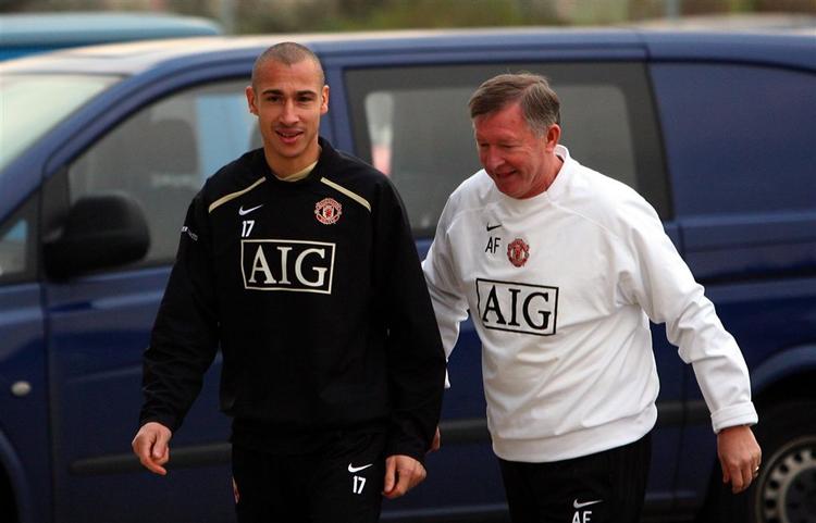 Henrik Larsson er i Manchester United til og med 11. marts. 