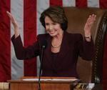 Nancy Pelosi blev i dag valgt som den første kvindelige formand for Repræsentanternes Hus. 