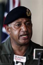 Frank Bainimarama: Hærens øverstkommanderende og nu også ministerpræsident. 