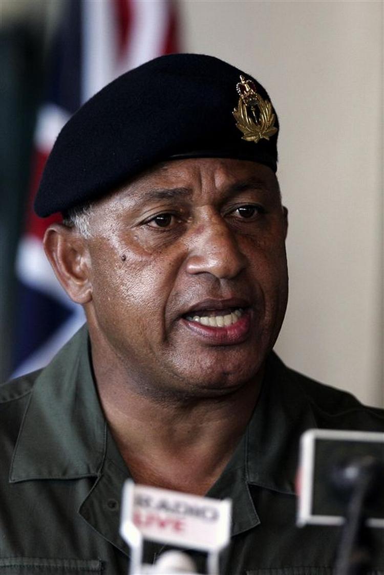 Frank Bainimarama: Hærens øverstkommanderende og nu også ministerpræsident. 