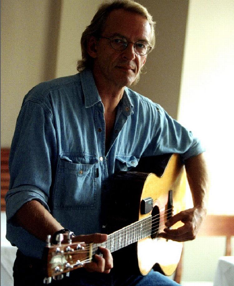 Bjørn Afzelius som han tog sig ud omkring udgivelsen af 'Tanker vid 50' fra 1997. 