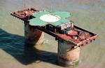 Her er hele prinseriget Sealand, som en amerikansk besøgende engang kaldte 'helt uforklarligt grimt'. 
