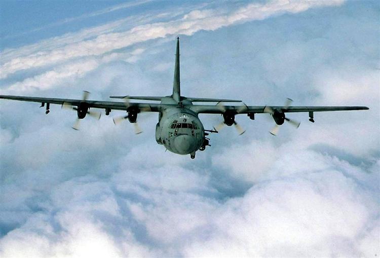 Det amerikanske luftangreb skal være udført med AC-130 fly som dette. 