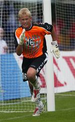 Her ses Kasper Schmeichel, da han som 15-årig blev tilknyttet Manchester City. 
