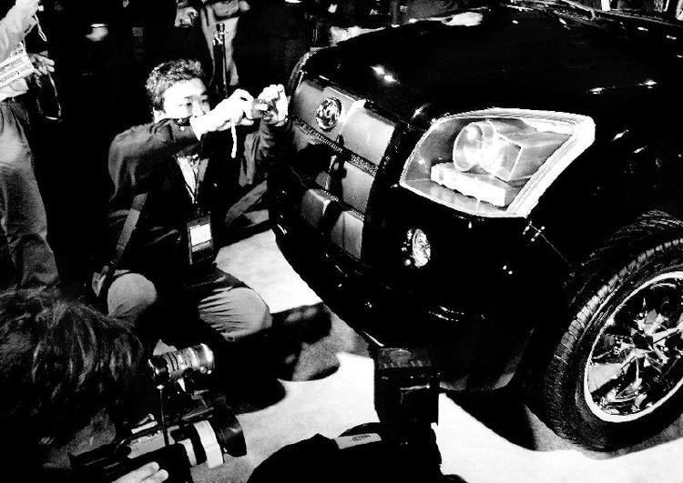 Denne kinesiske Liebao nød stor opmærksomhed på Detroit Auto Show. Den er dog ikke klar til salg endnu. Foto: Allan Graubæk 