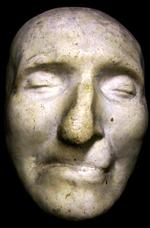 DØDSMASKE. Thomas Paine var en international revolutionær. Biografien om ham er tilegnet Iraks første folkevalgte præsident, Jalal Talabani. Historisk foto 