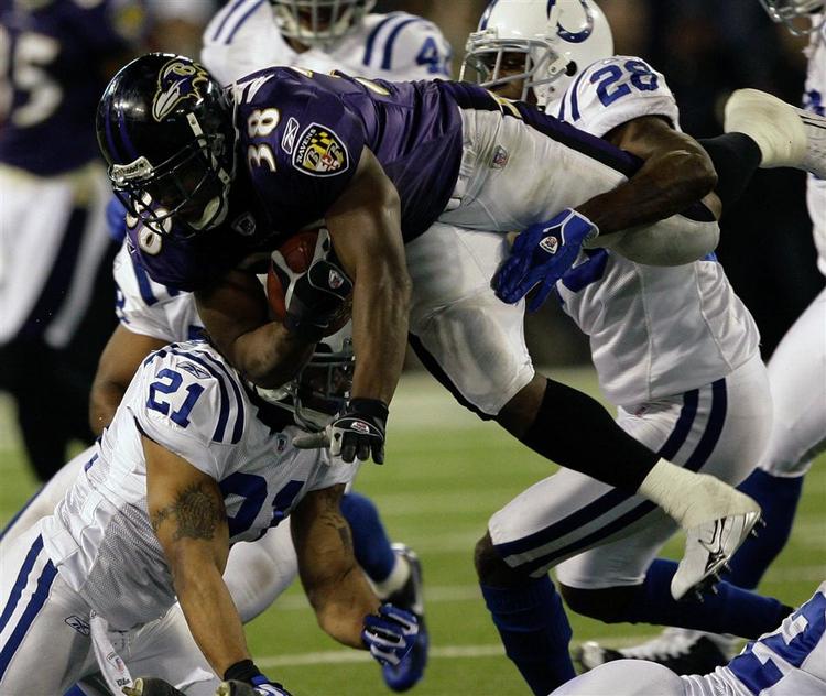 Indianapolis Colts' forsvar gik til stålet og banede vejen for sejren over andenseedede Baltimore Ravens. 
