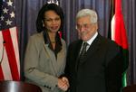 USA vil engagere sig dybere i Mellemøsten lovede udenrigsminister Condoleezza Rice under et møde med den palæstinensiske præsident Mahmoud Abbas. 