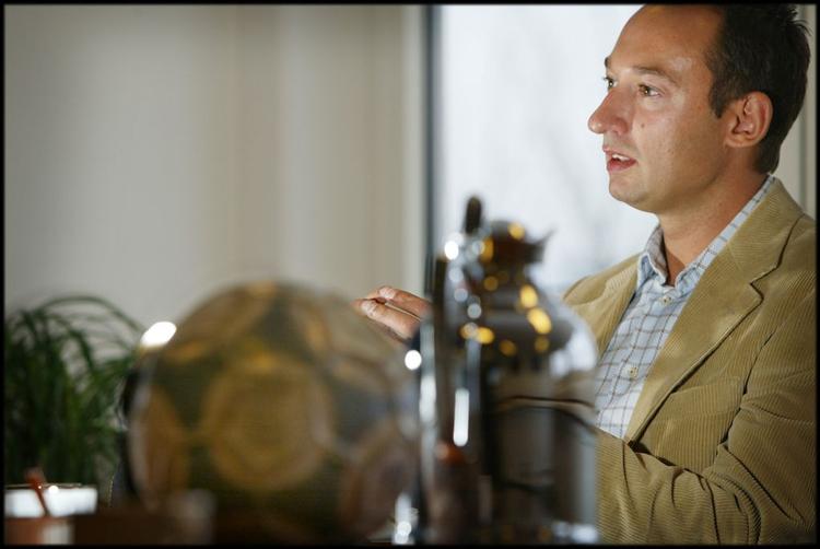 Torben Røsler i 2004, da han var bestyrelsesformand. 