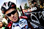 En af CSC's hurtige folk, australieren Stuart O'Grady, var med helt fremme på anden etape af Tour Down Under. 
