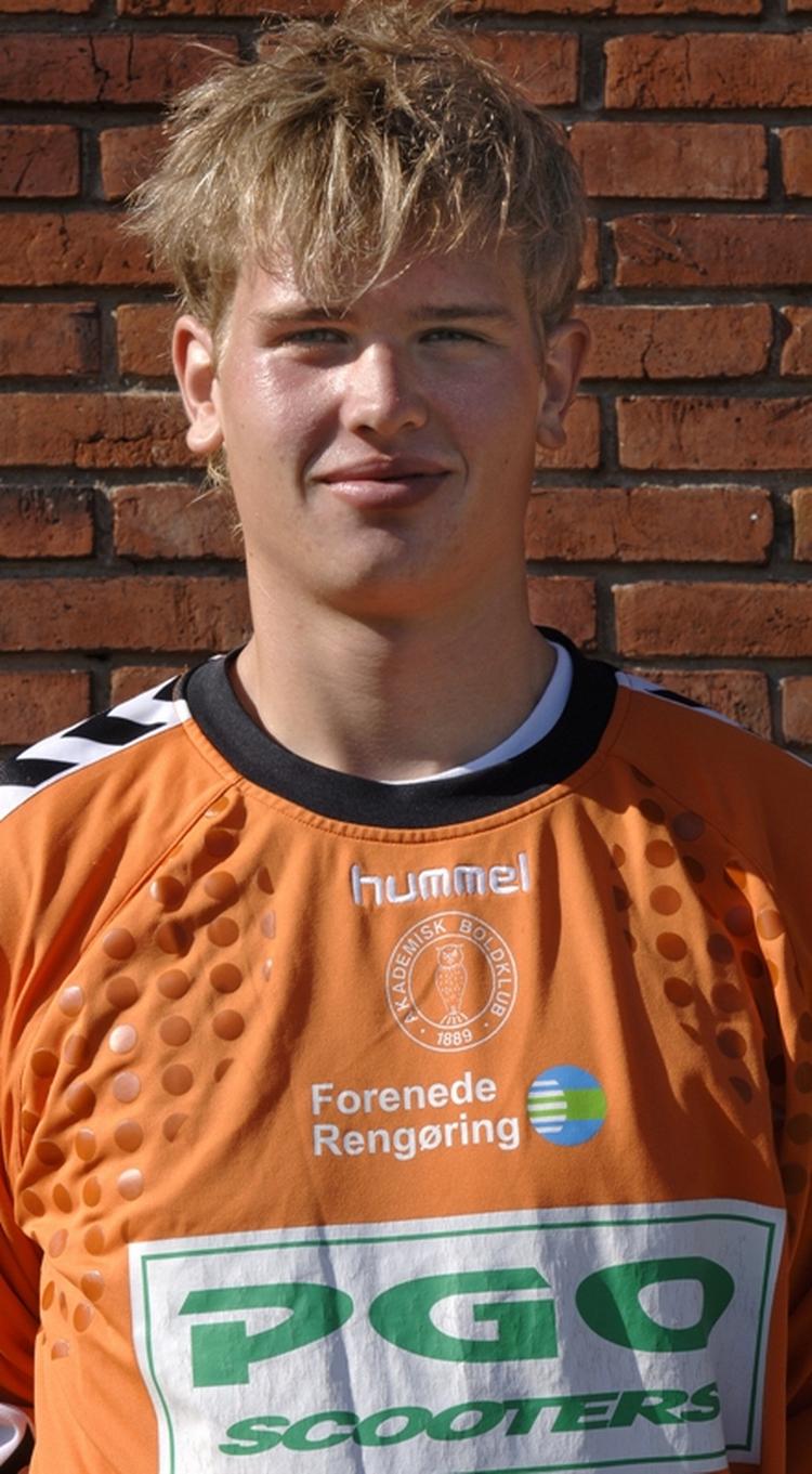 Mikkel Andersen debuterede sidste år på AB's førstehold som 17-årig. Nu skal han til Reading FC. 