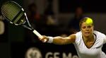 Kim Clijsters vandt klart i to sæt over ukrainsk spiller i nat. 