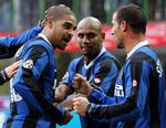 Adriano har bragt Inter foran 2-1. 