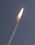 Den indiske satellit blev sendt afsted 10. januar fra Andhra Pradesh. Nu er den vendt tilbage. 