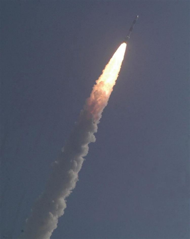 Den indiske satellit blev sendt afsted 10. januar fra Andhra Pradesh. Nu er den vendt tilbage. 