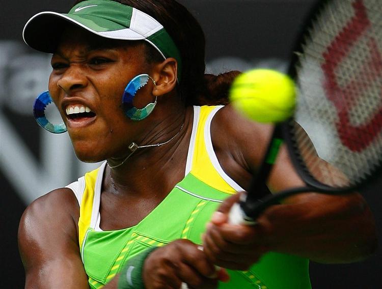 Den useedede Serena Williams er i semifinalen i Australien Open. 
