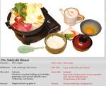 sukiyaki dinner