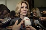 Helle Thorning-Schmidt rokerede i dag rundt med sine topfolk. 