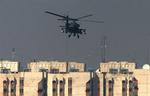 USA satte helikoptere ind for at vinde kontrollen over gade i Bagdad. 