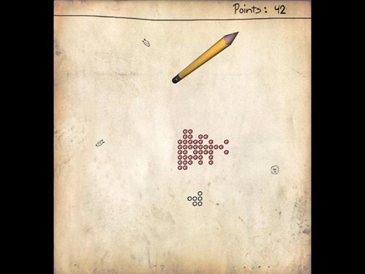 Sidste års Game Jam-vinder var Pen &amp; Paper: en spiller styrer en pen med musen, men en anden styrer prikkerne med tastaturet. Sammen skal de prøve at fylde hele papiret op med prikker, mens de skal undgå prikædende monstre. Spillet blev så populært, at det nu i kommerciel produktion. 